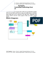 Telephone Controlled Switched With Voice - Synopsis - Abs Computers - Courses - Projects - Implant Training For Diploma - BE - ME - B.Tech - M. Tech - MBA - Industrial Implementation - IEEE Projects