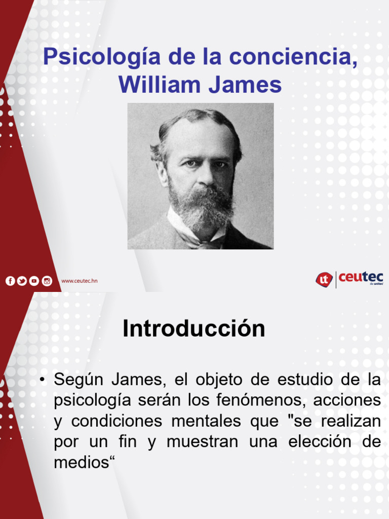 Psicología de la conciencia, William James | PDF | Las emociones | Mente