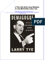 [Download pdf] Demagogue The Life And Long Shadow Of Senator Joe Mccarthy Larry Tye online ebook all chapter pdf 