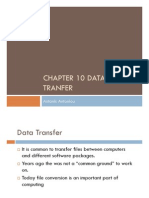 Chapter 10 Data Tranfer