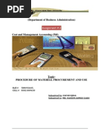 Download Procedure of Material Procurement and Use Final by asadfarooqi4102 SN73332646 doc pdf