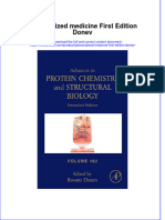 (Download PDF) Personalized Medicine First Edition Donev Online Ebook All Chapter PDF