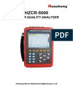 9. HZCR-5000 Power Quality Analyser-User Manual