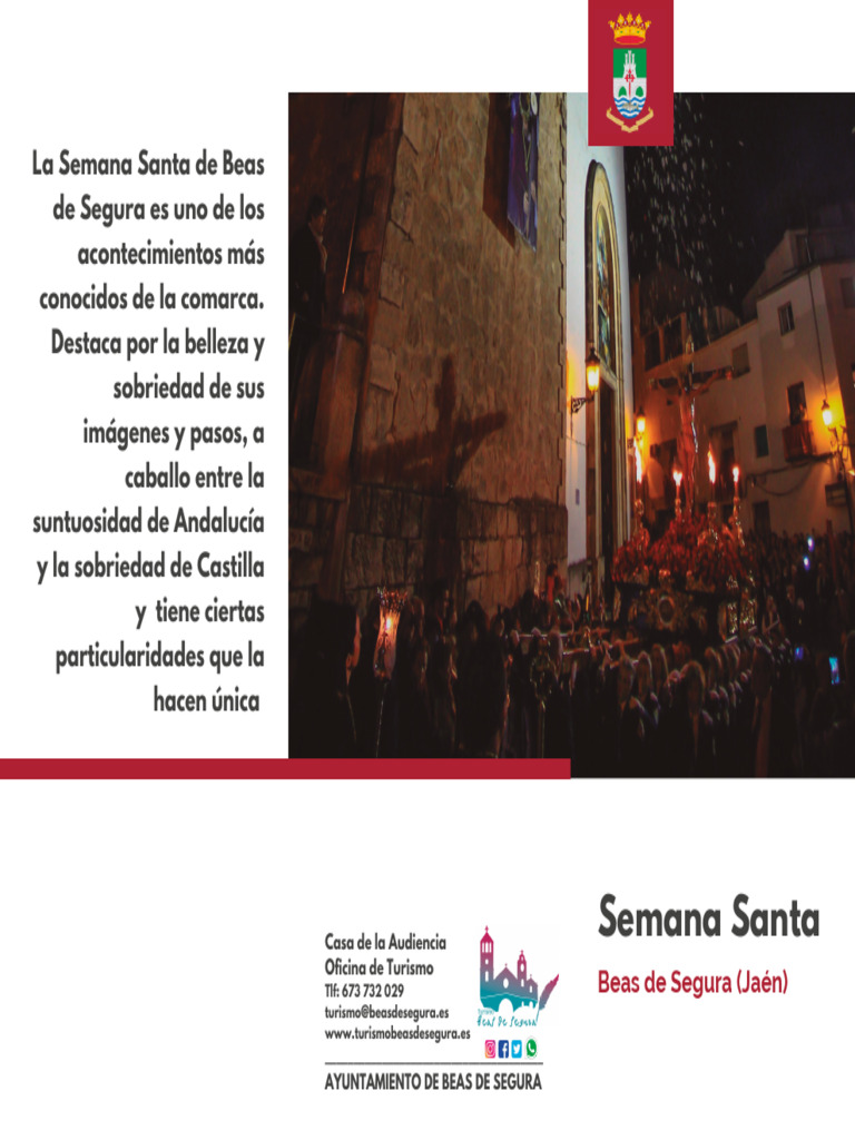 Triptico Semana Santa | PDF | Fiestas cristianas y días santos | Alimentos