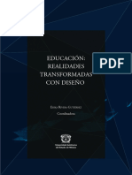 Educacion Realidades Transformadas Con Diseno