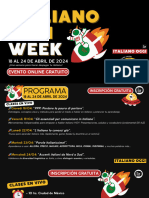 ITALIANO OGGI WEEK - Informacion