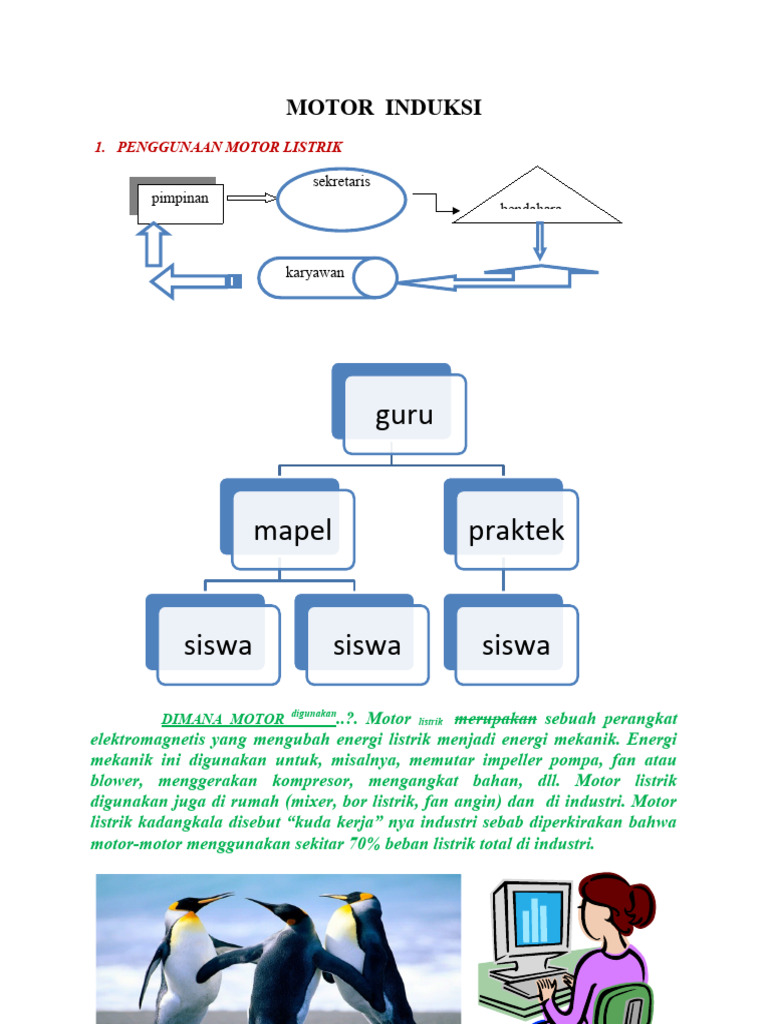 Motor Induksi Jenis Dan Karakteristik Pdf