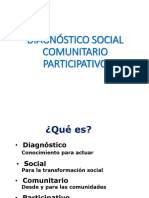 Diagnostico Social Comunitario o Participativo