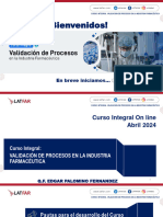 Curso Internacional Validacion de Procesos Clase 3 Mayo 2024 Final