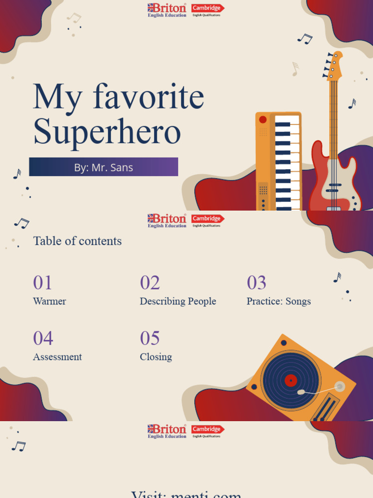 Superhero Descriptions and Activities | PDF | Language Arts & Discipline