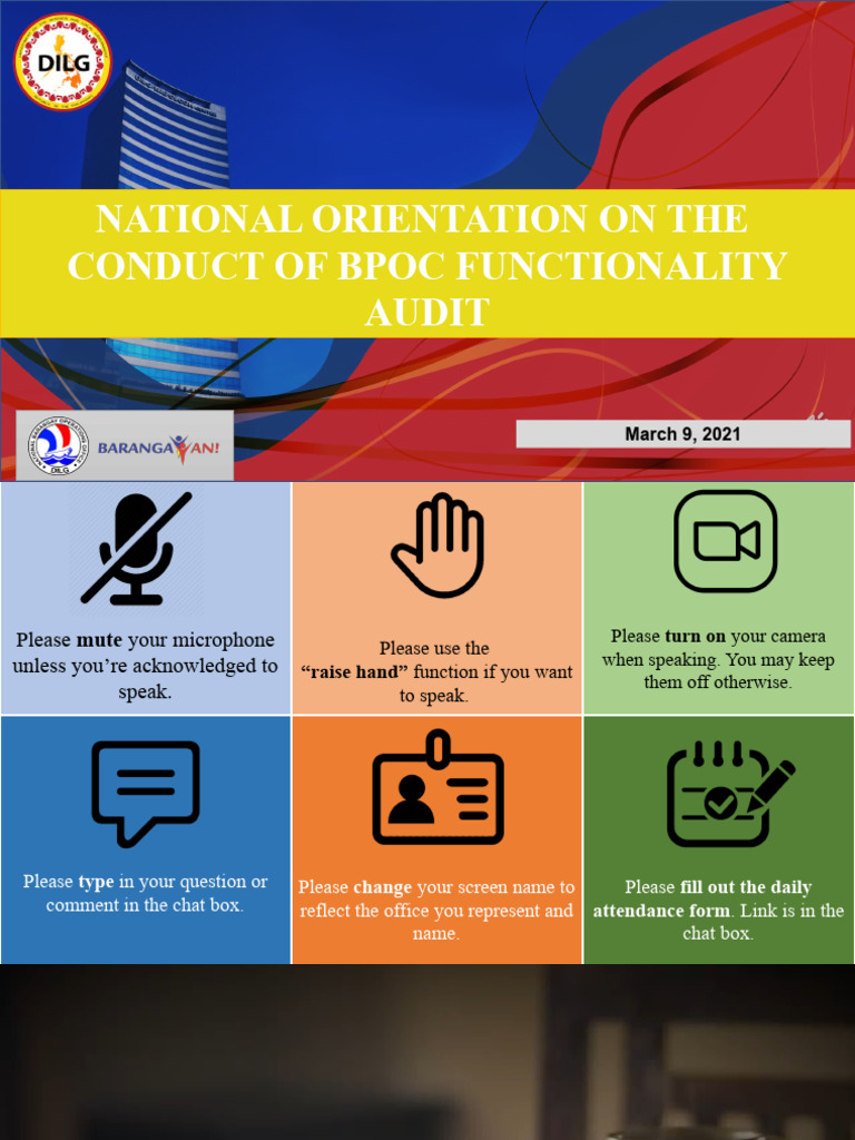 BPOC Functionality Audit Guidelines | PDF | Audit