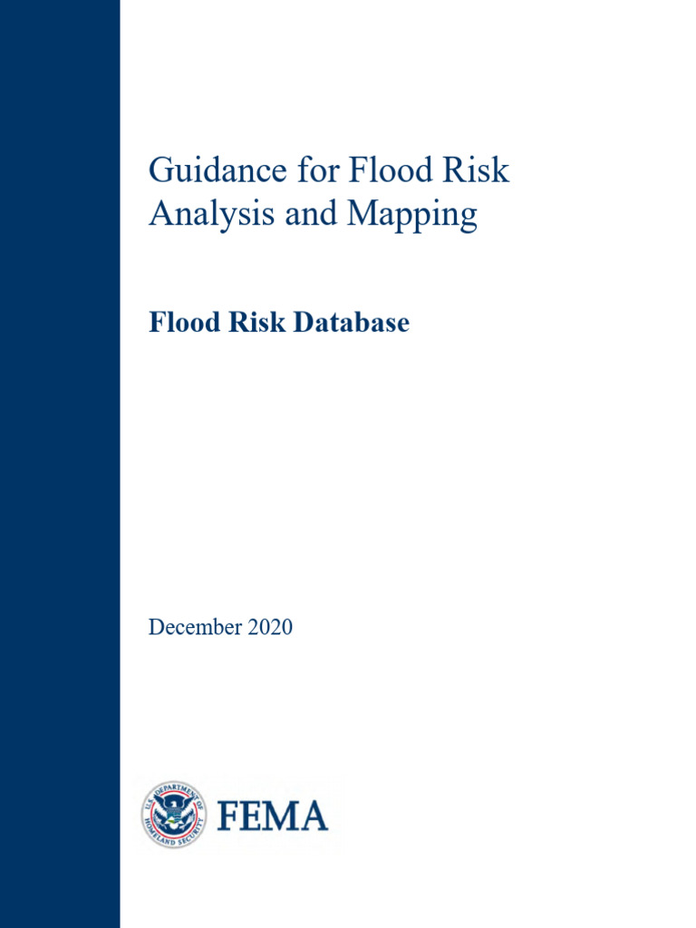 Fema - Flood Risk Database Guidance | Download Free PDF | Metadata | Flood