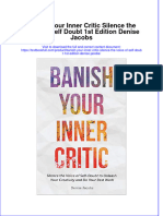 (Download PDF) Banish Your Inner Critic Silence The Voice of Self Doubt 1St Edition Denise Jacobs Online Ebook All Chapter PDF