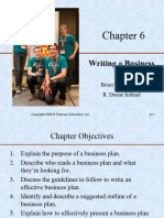 Chapter 6 - Writing a Business Plan (1)