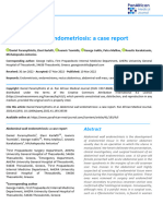 Abdominal Wall Endometriosis - A Case Report