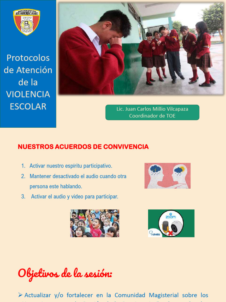 Protocolos de Violencia Escolar | PDF | La violencia contra las mujeres ...
