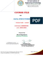 Data Structure Course