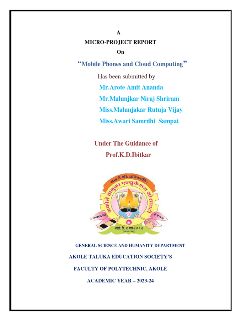 Environment Study Eti Final Project-1 | PDF | Software As A Service ...