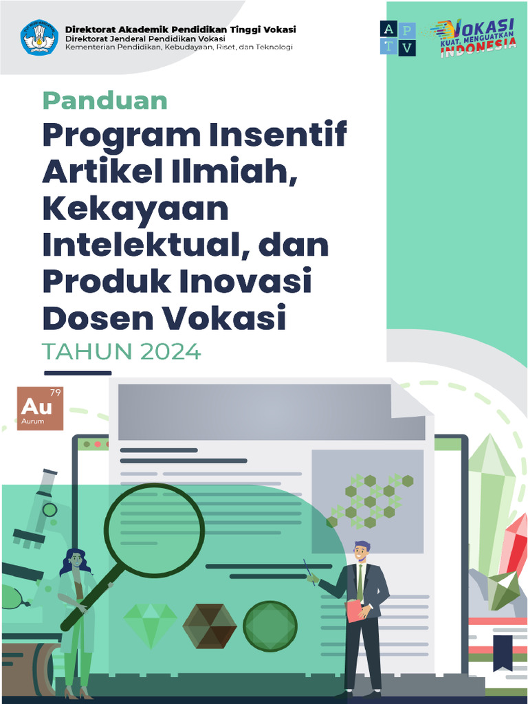 Insentif Artikel Ilmiah Dosen Vokasi 2024 | PDF
