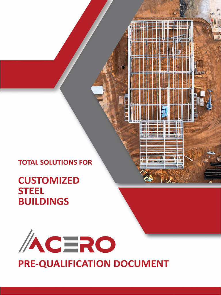 Acero Pre-Qualification Document | PDF | Nondestructive Testing ...