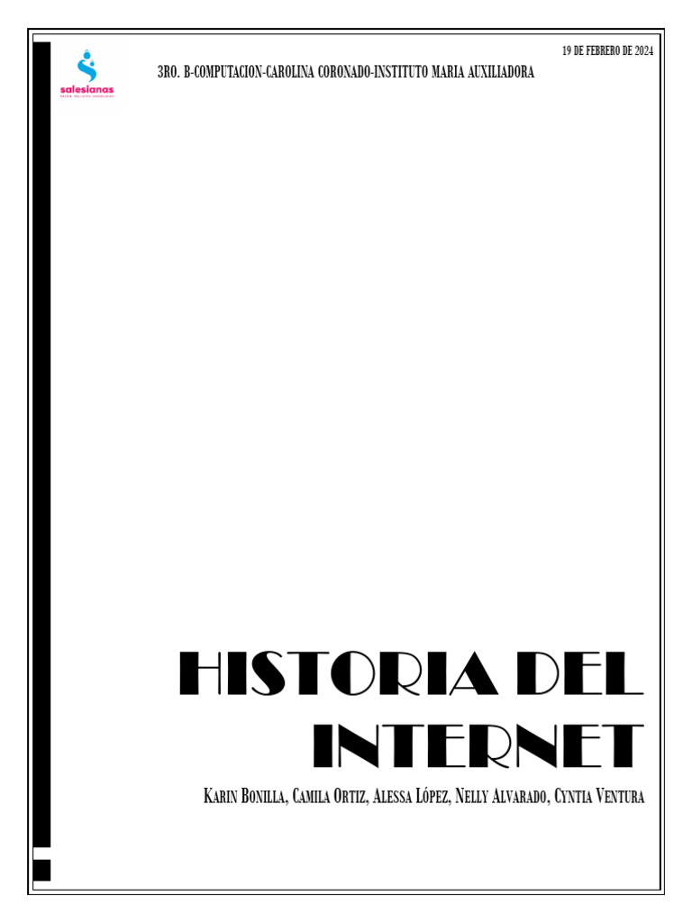 Historia Del Internet | PDF | Red mundial | Internet y web