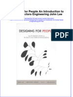 Ebookfiledocument - 577 (Download PDF) Designing For People An Introduction To Human Factors Engineering John Lee Online Ebook All Chapter PDF