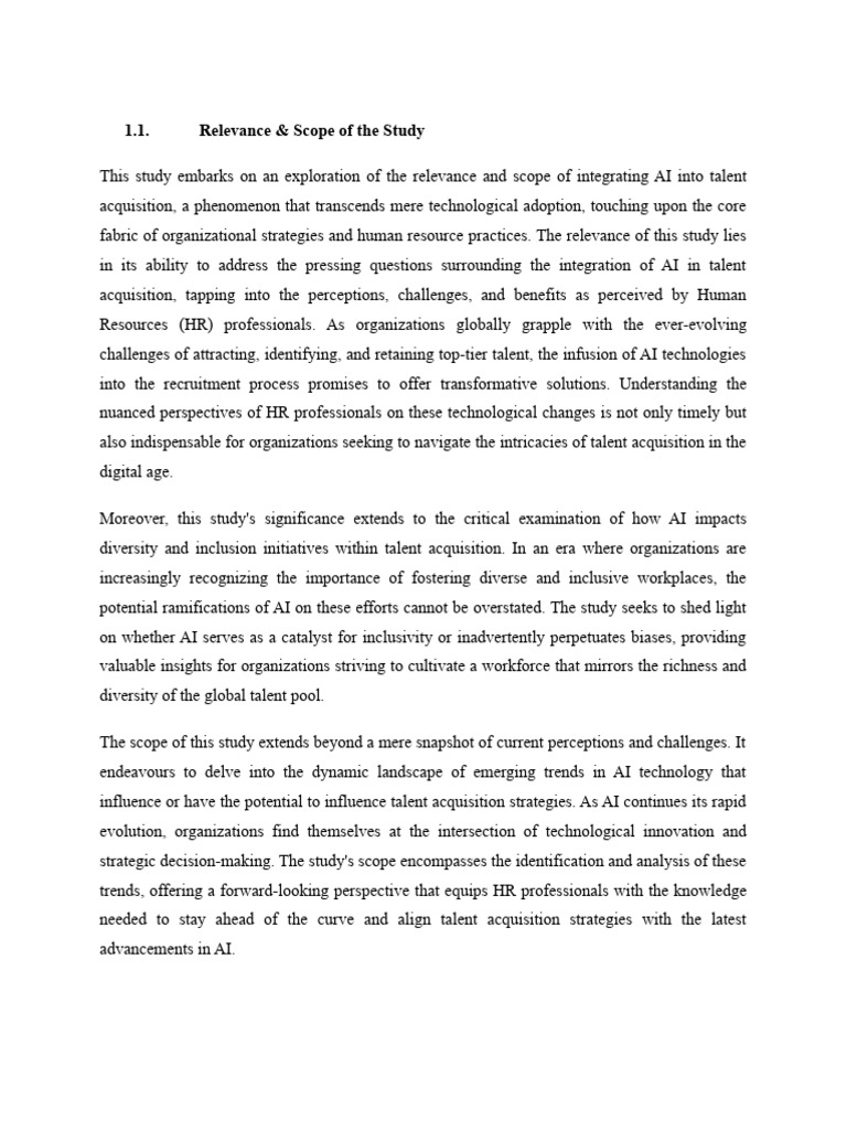 AI Integration in Talent Acquisition | PDF | Artificial Intelligence ...