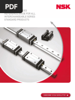 NSK LH Series Linear Rail Overview | PDF | Engineering Tolerance ...