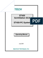 Scintilator ST450manual