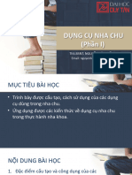 Dụng Cụ Nha Chu 1