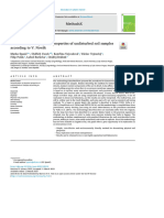 Determination of Physical Properties Of... Bed Soil Samples According To V. Novák