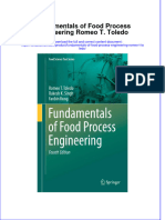 (Download PDF) Fundamentals of Food Process Engineering Romeo T Toledo Online Ebook All Chapter PDF