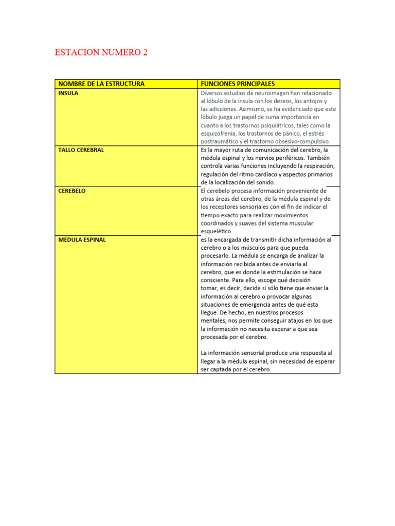 Practica Numero 2 S.N.Y.E. | PDF | Cerebro | Enfermedades y trastornos