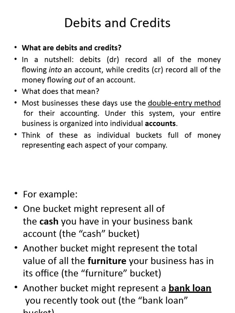 Debits and Credits | Download Free PDF | Debits And Credits | Equity ...