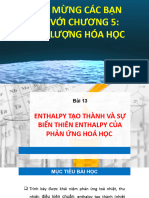 Hoa Hoc 10bai 13 Enthalpy Tao Thanh Va Bien Thien Enthalpy Cua Phan Ung Hoa Hoc