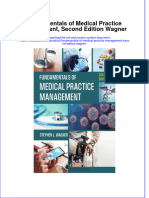 [Download pdf] Fundamentals Of Medical Practice Management Second Edition Wagner online ebook all chapter pdf 