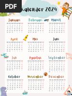 3017 One Page Calendar