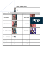 Drilling Machine Checklist 1