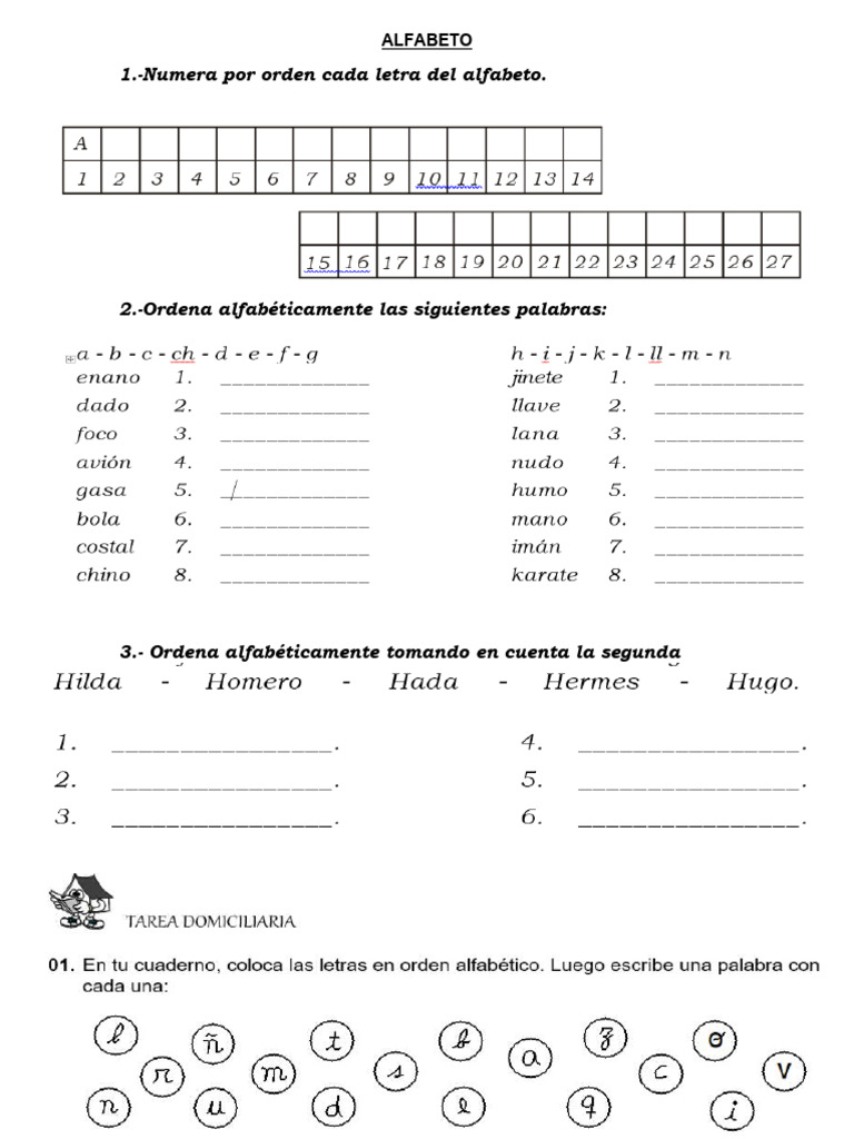 Alfabeto Pdf