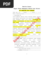 Contoh Notulen Rapat Umum Pemegang Saham (Rups) | PDF