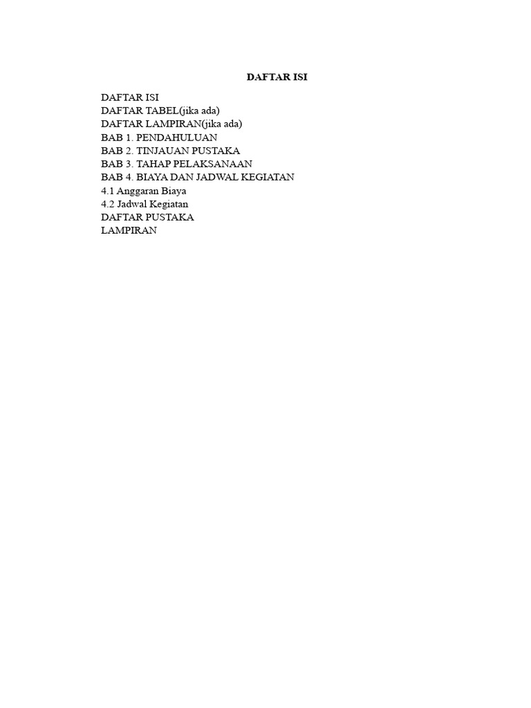Template Proposal PKM-KC 2025 | PDF | Karier & Perkembangan | Sains ...