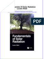 (Download PDF) Fundamentals of Solar Radiation Lucien Wald Online Ebook All Chapter PDF