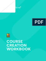 Course Creation Workbook