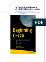 [Download pdf] Beginning C20 From Novice To Professional Sixth Edition Ivor Horton online ebook all chapter pdf 