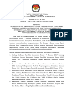 16 - FORMAT BERITA ACARA PPS - PEMBERHENTIAN DAN PAW KPPS - Lebih Dari 1 Orang (1) Kpu PWK