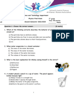 7 Physics Final Exam