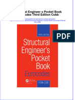 [Download pdf] Structural Engineer S Pocket Book Eurocodes Third Edition Cobb online ebook all chapter pdf 