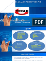 TESHI CREDENTIAL Presentation