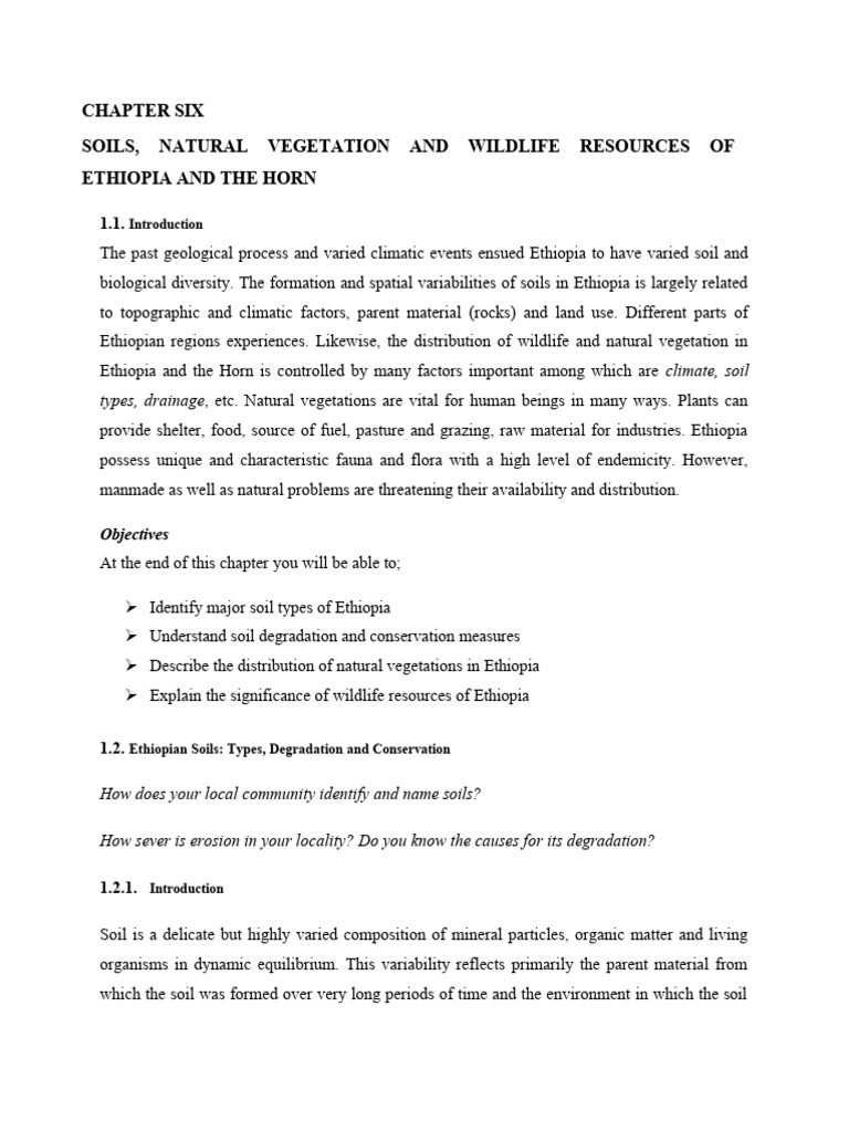 Chapter Six Geo | PDF | Soil | Weathering