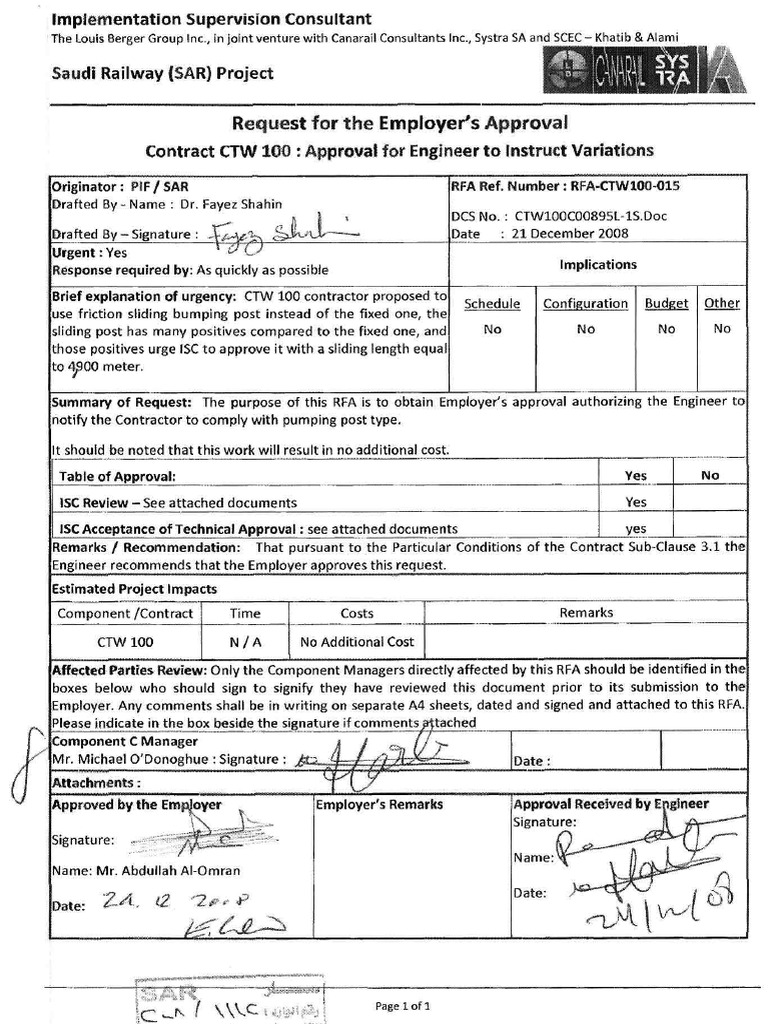 RFA-CTW100-015 (Approved) | PDF